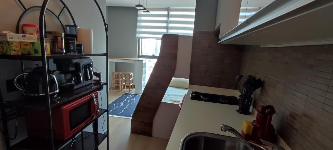 Apartmán Studyo At High Flat Istanbulská provincie Exteriér fotografie